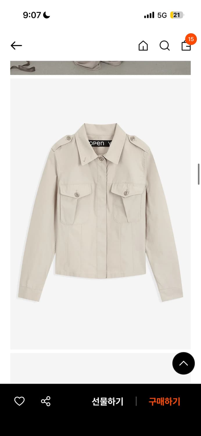 오픈와이와이 피티드셔츠 상품이미지4