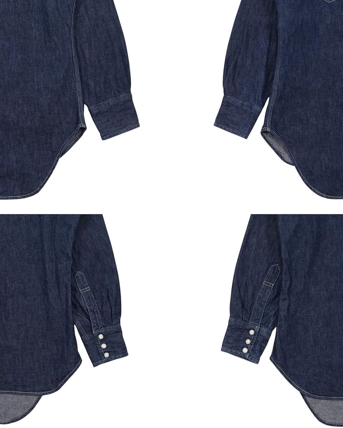 LVC 1950s 숏혼 소투스 웨스턴 데님 셔츠 빅E 리바이스 발렌시아 상품이미지9