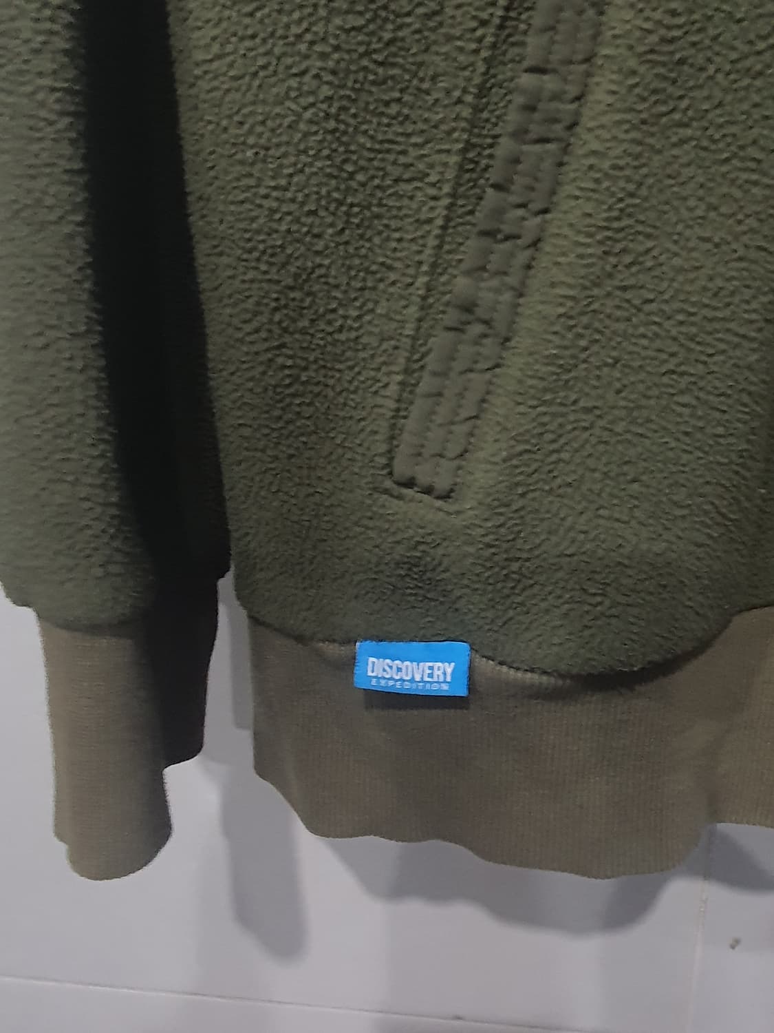 디스커버리 남성 기모 후드티 상품이미지3