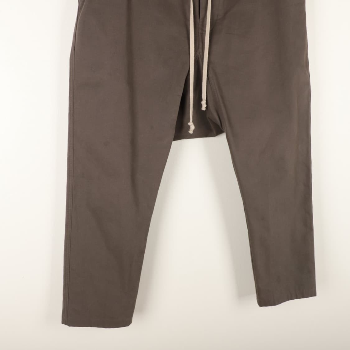 XS / Rick Owens 릭오웬스 몰스킨 드로우스트링 팬츠 상품이미지4