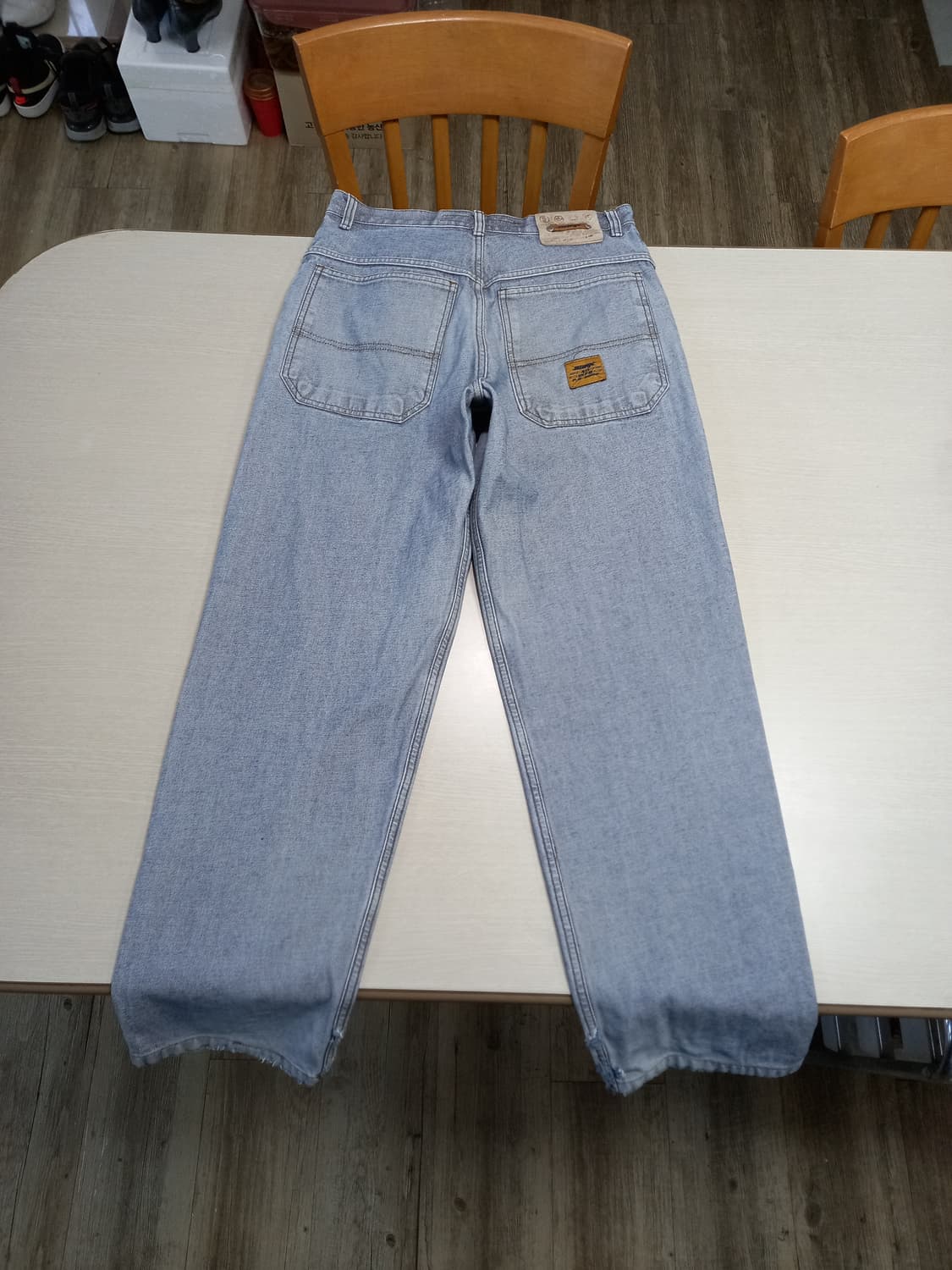 32 S.O.H.K HongKong 세미와이드진 연청 32-402 상품이미지2