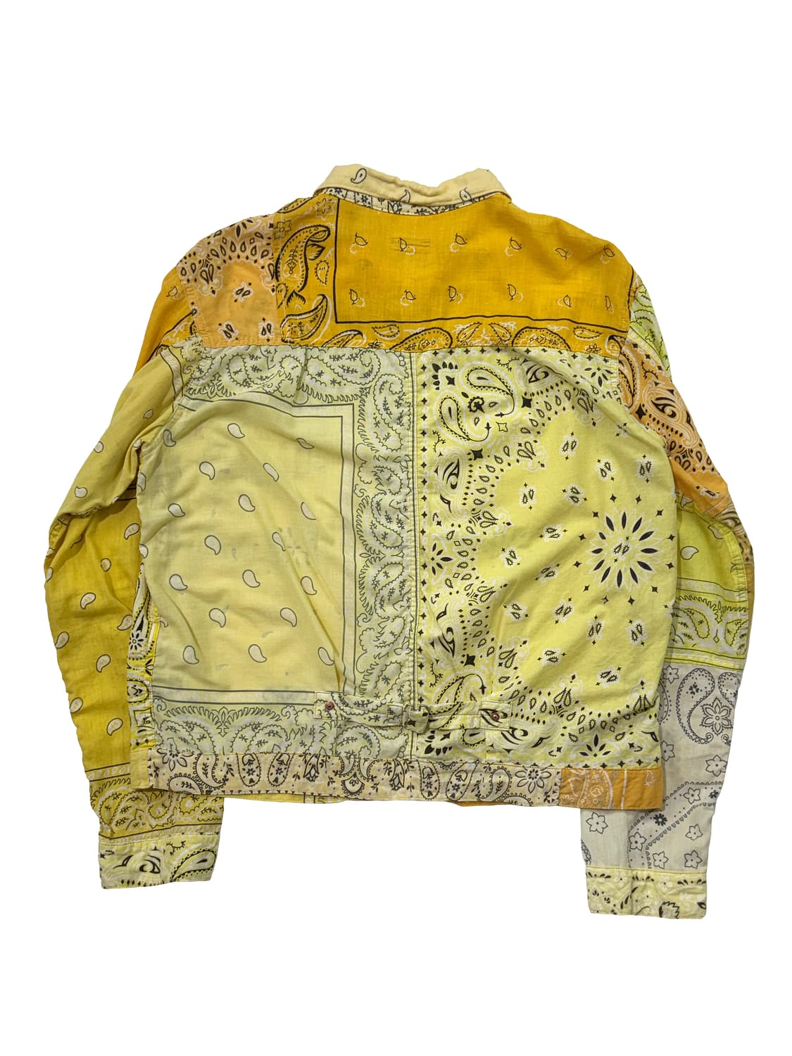 캐피탈 거즈 반다나 패치워크 자켓 옐로우 상품이미지5