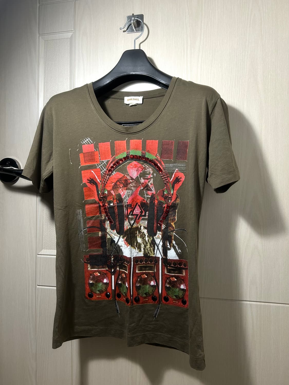 Diesel Eyelet Stud Detail T-Shirt 상품이미지1