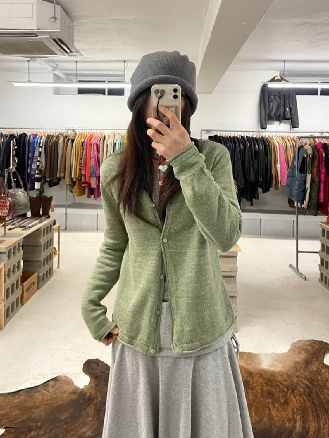 L.L. BEAN knit cardigan 엘엘빈 니트 가디건 상품이미지1