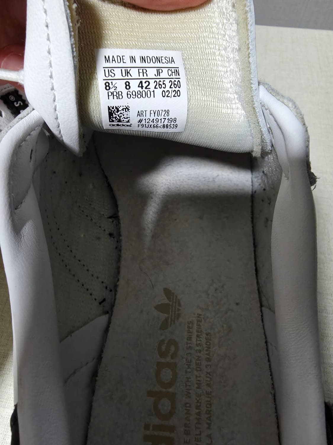 휴먼메이드 아디다스 슈퍼스타 265사이즈 상품이미지6