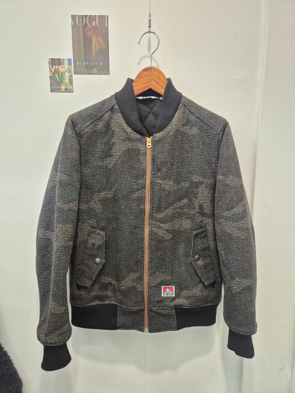 벤 데이비스 카모플라주 봄버 자켓 M
 상품이미지1