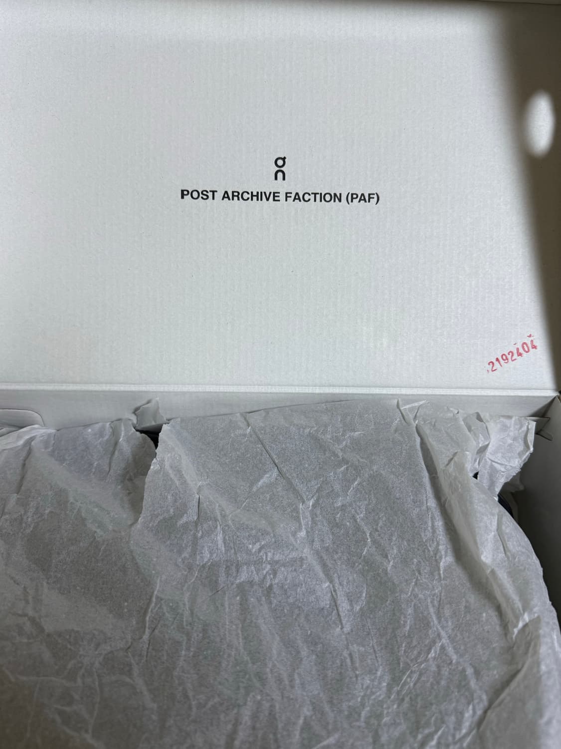 온 러닝 x 포스트 아카이브 팩션 (파프) 클라우드벤쳐 피크 올 블랙 상품이미지5