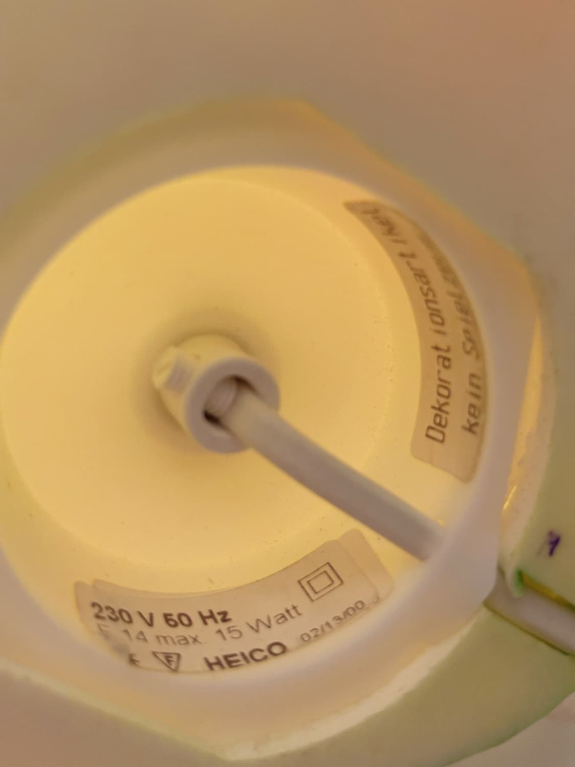 00’s 독일 Heico 빈티지 테이블 조명 오리 소품 인테리어 상품이미지10