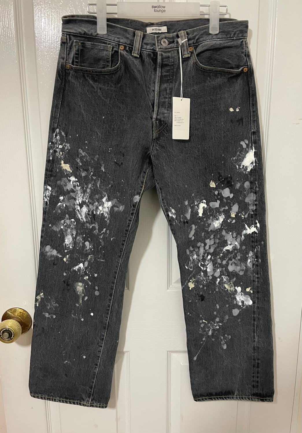 [4] Interim 인테림 페인트 데님 상품이미지6