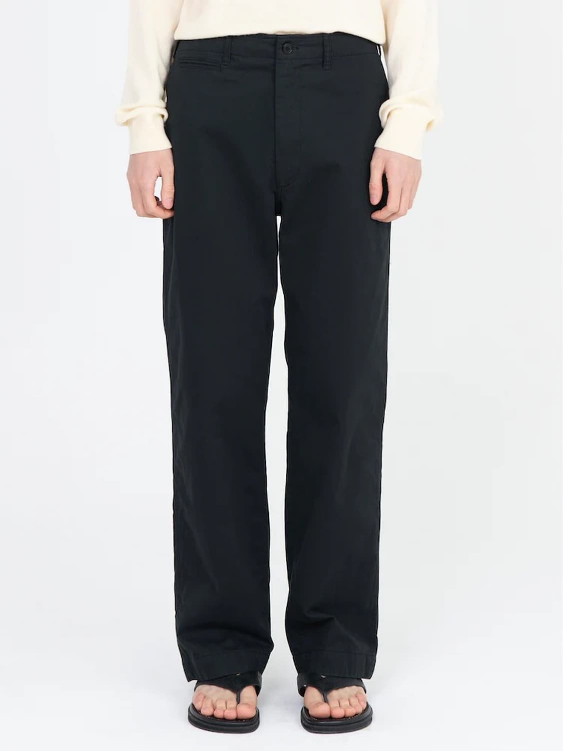 브라운야드 에센셜 라이트 치노 팬츠 블랙 상품이미지3