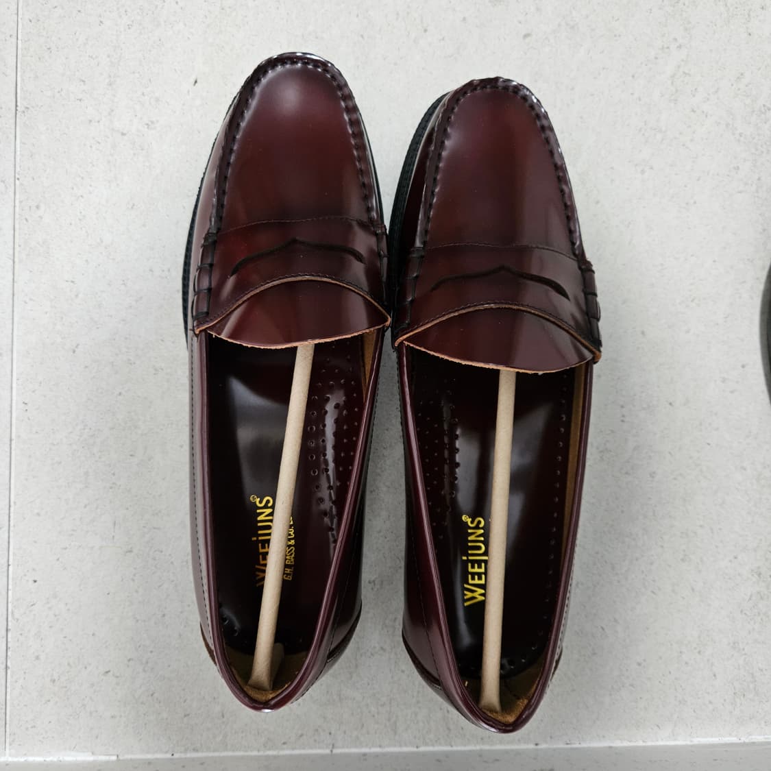 G.H BASS 위준 II 러버솔 레더 페니로퍼 맨 BAS-BA11711 상품이미지2