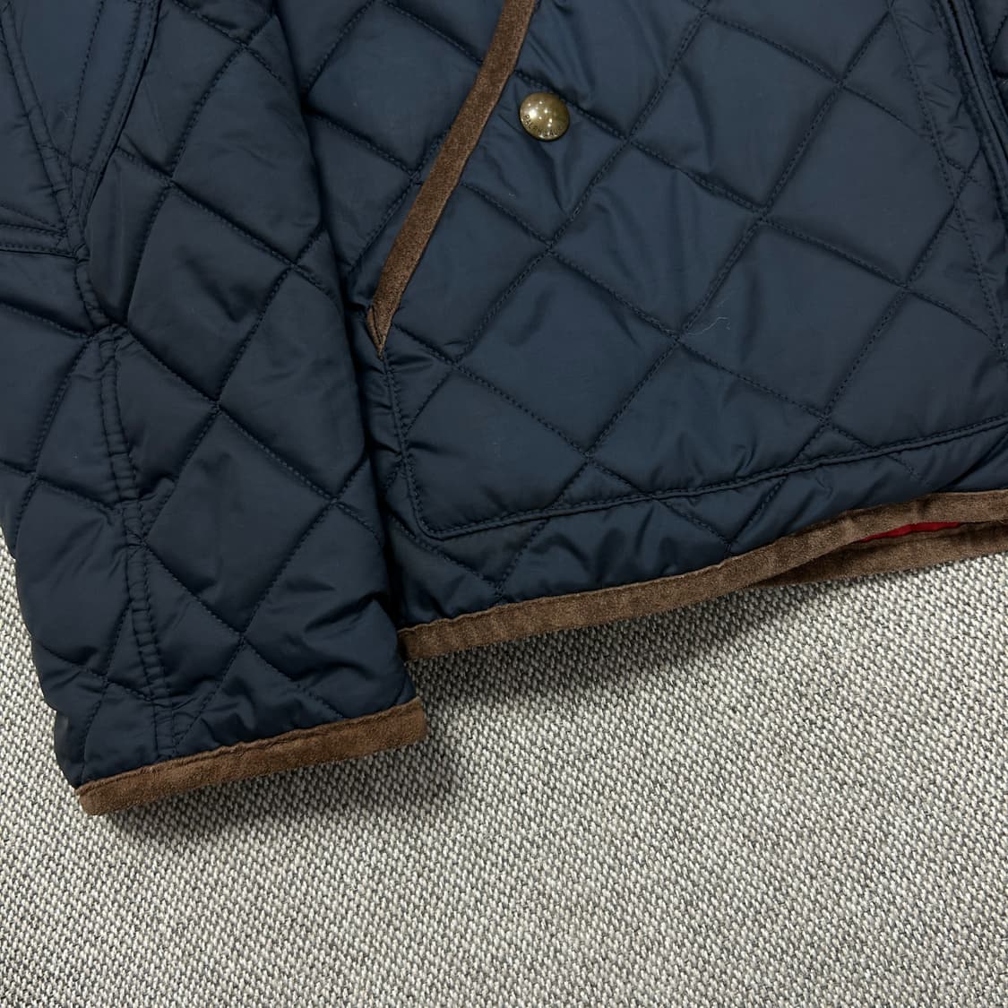 폴로 신형라벨 리버시블 퀼팅자켓(M) 상품이미지2