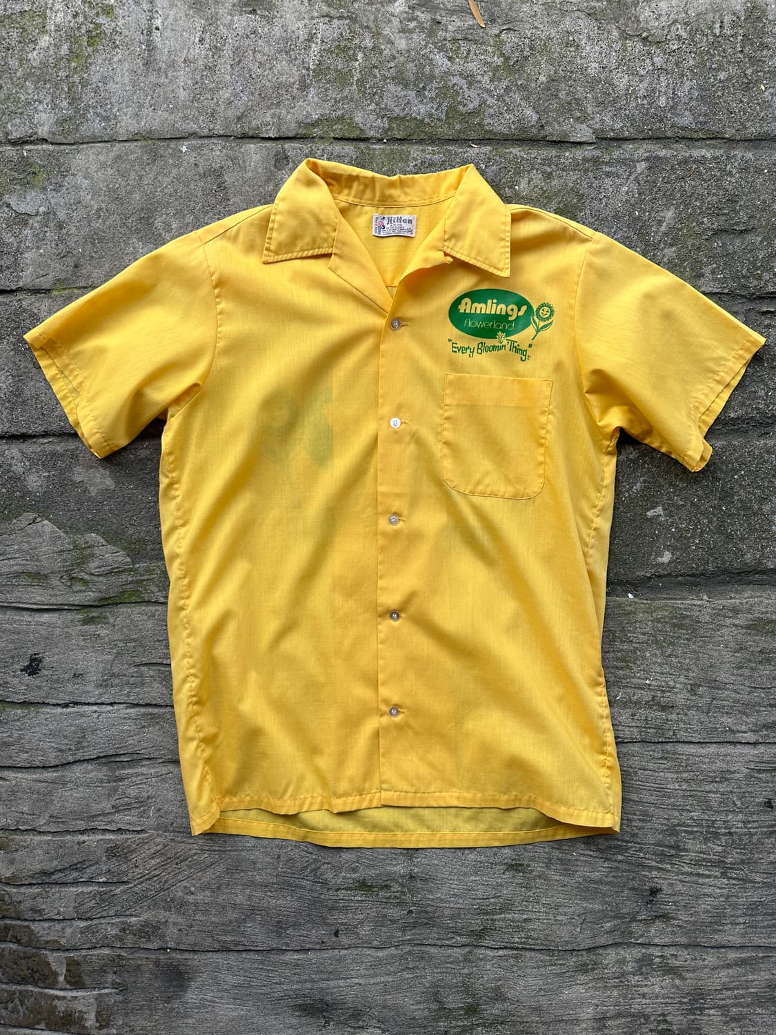 60-70s Hilton BOWLING SHIRT /MADE IN USA 상품이미지1