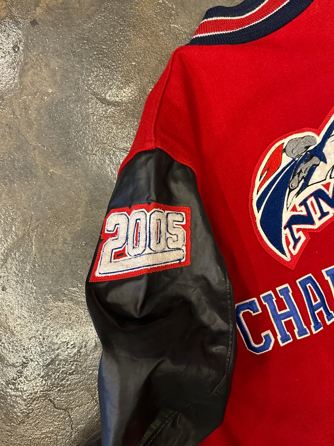 00s NEFF 빈티지 바시티 팀자켓 XXL 상품이미지8