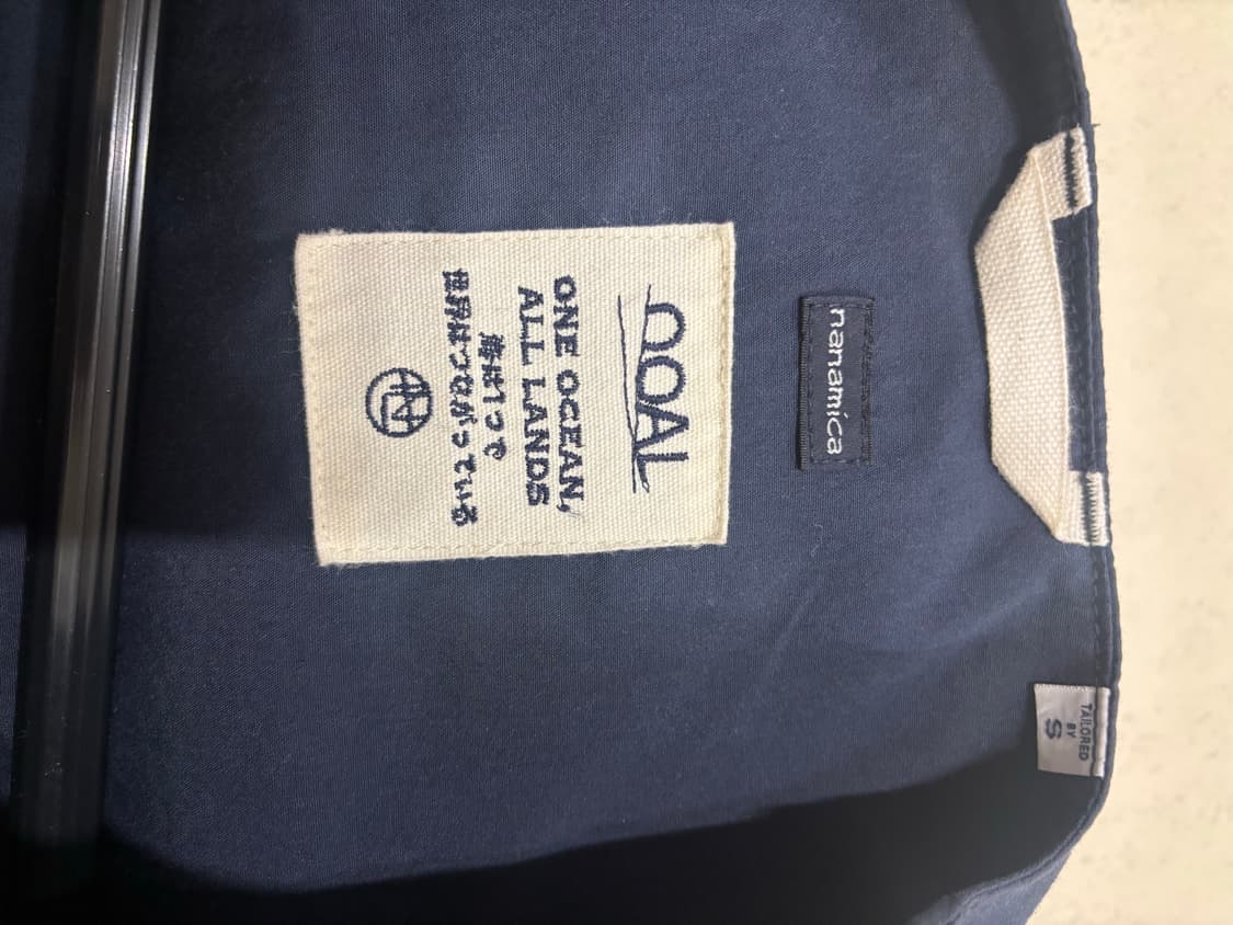 [S] 나나미카 네이비 다운 베스트 상품이미지3