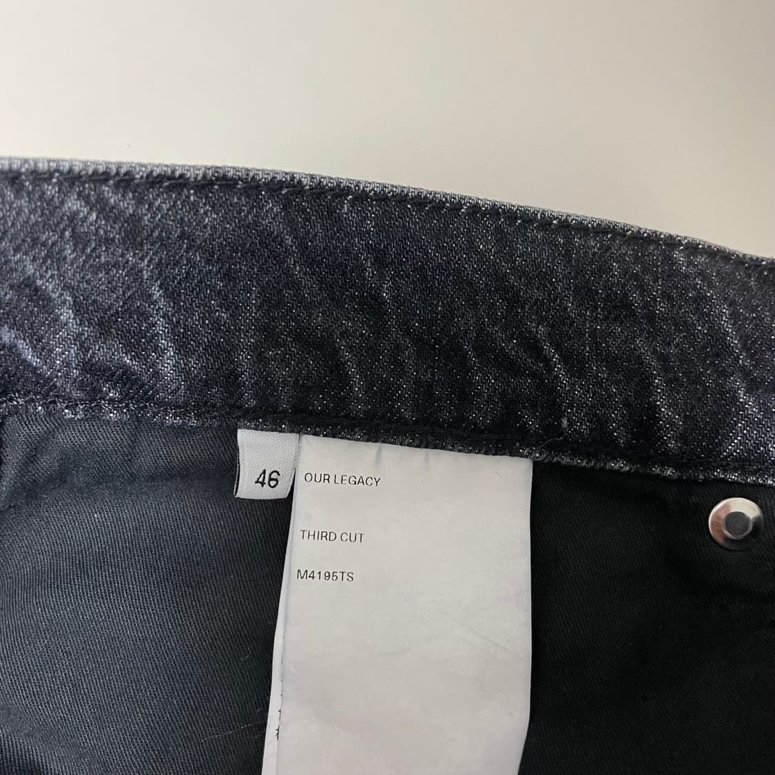 아워레가시 워시드 그레이 진 써드컷 46 상품이미지5