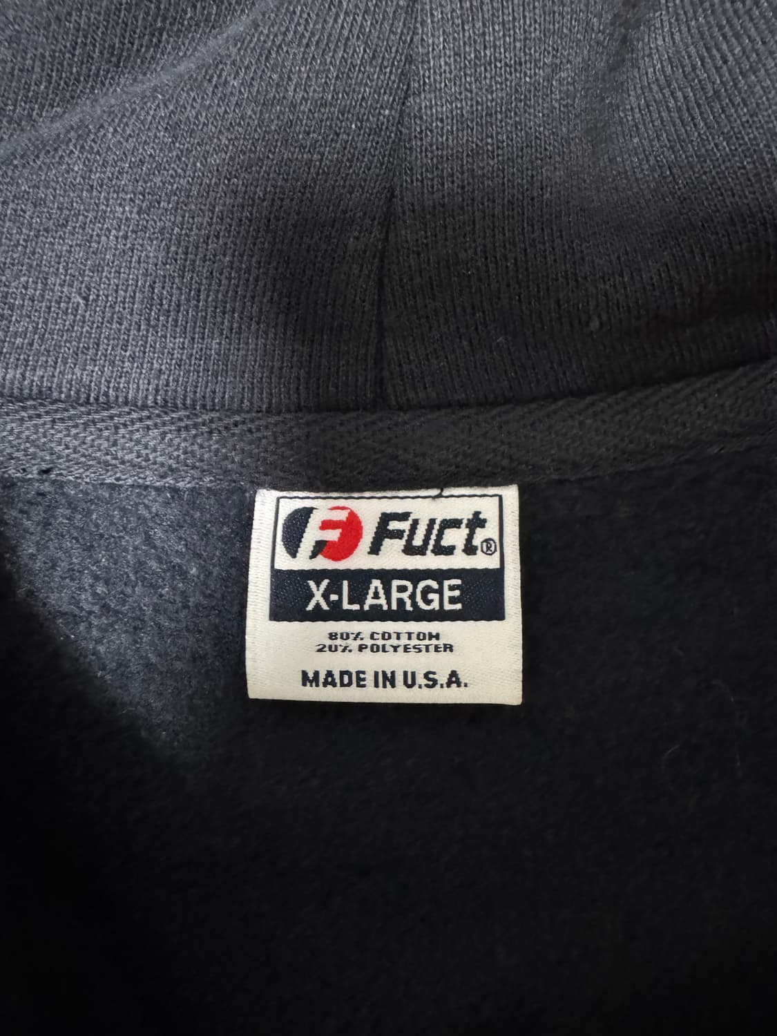 퍽트(FUCT) 오리지날 후드집업 XL 상품이미지3