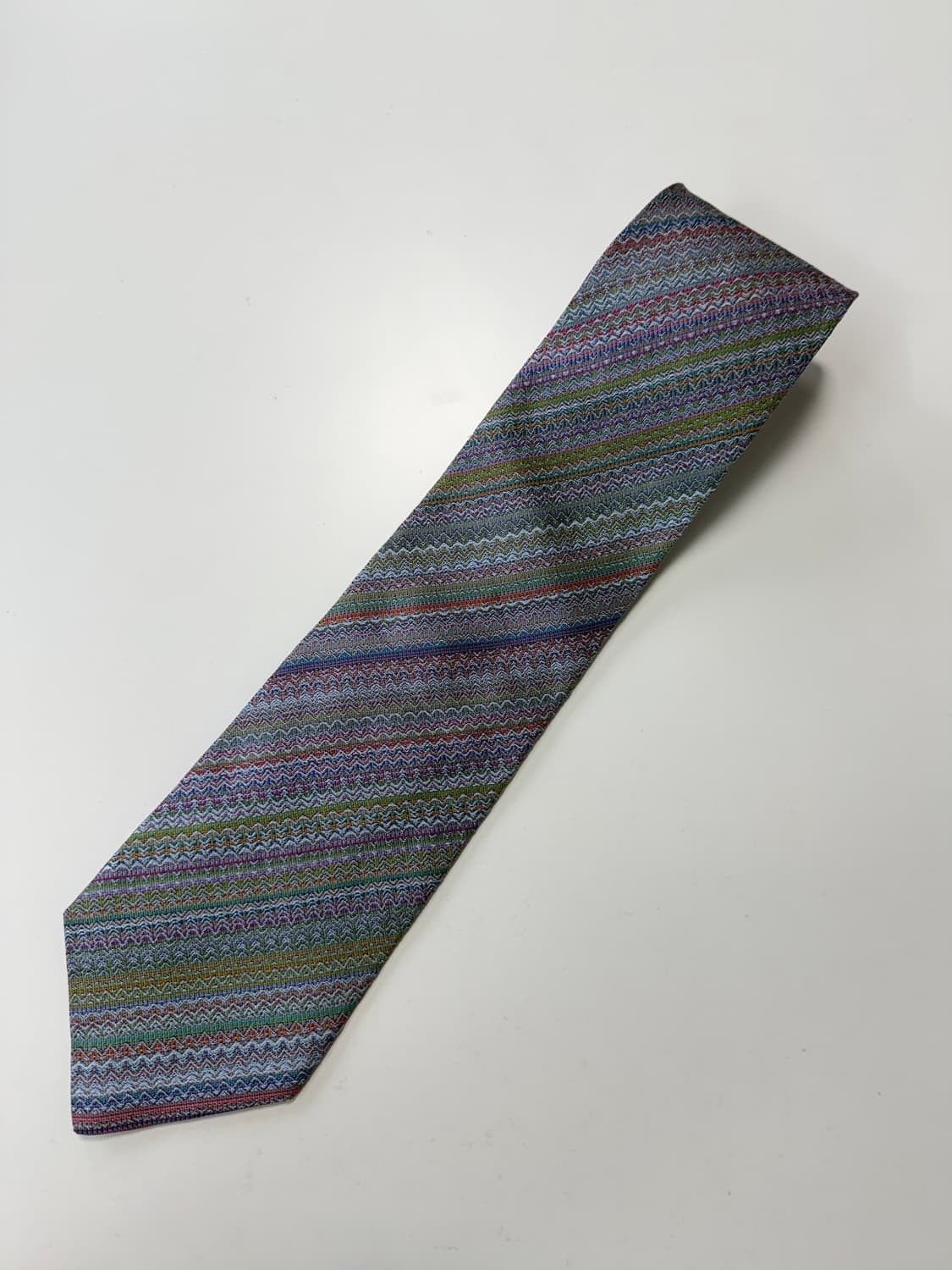 미쏘니 (Missoni) 실크 넥타이 9.2cm 상품이미지1
