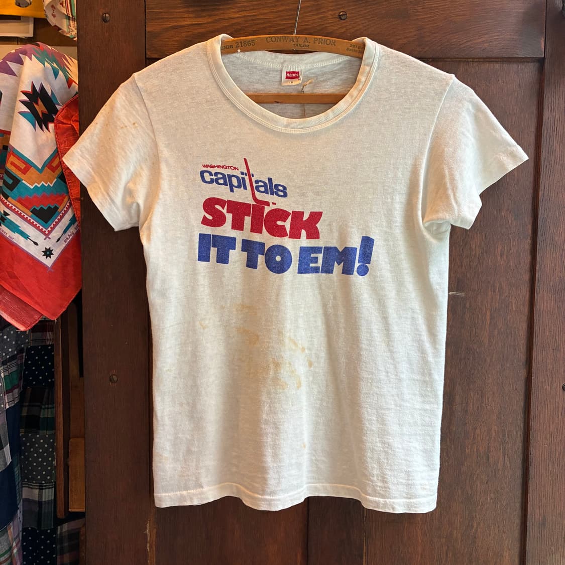80’s Hanes Washington Capitals Tee 상품이미지2