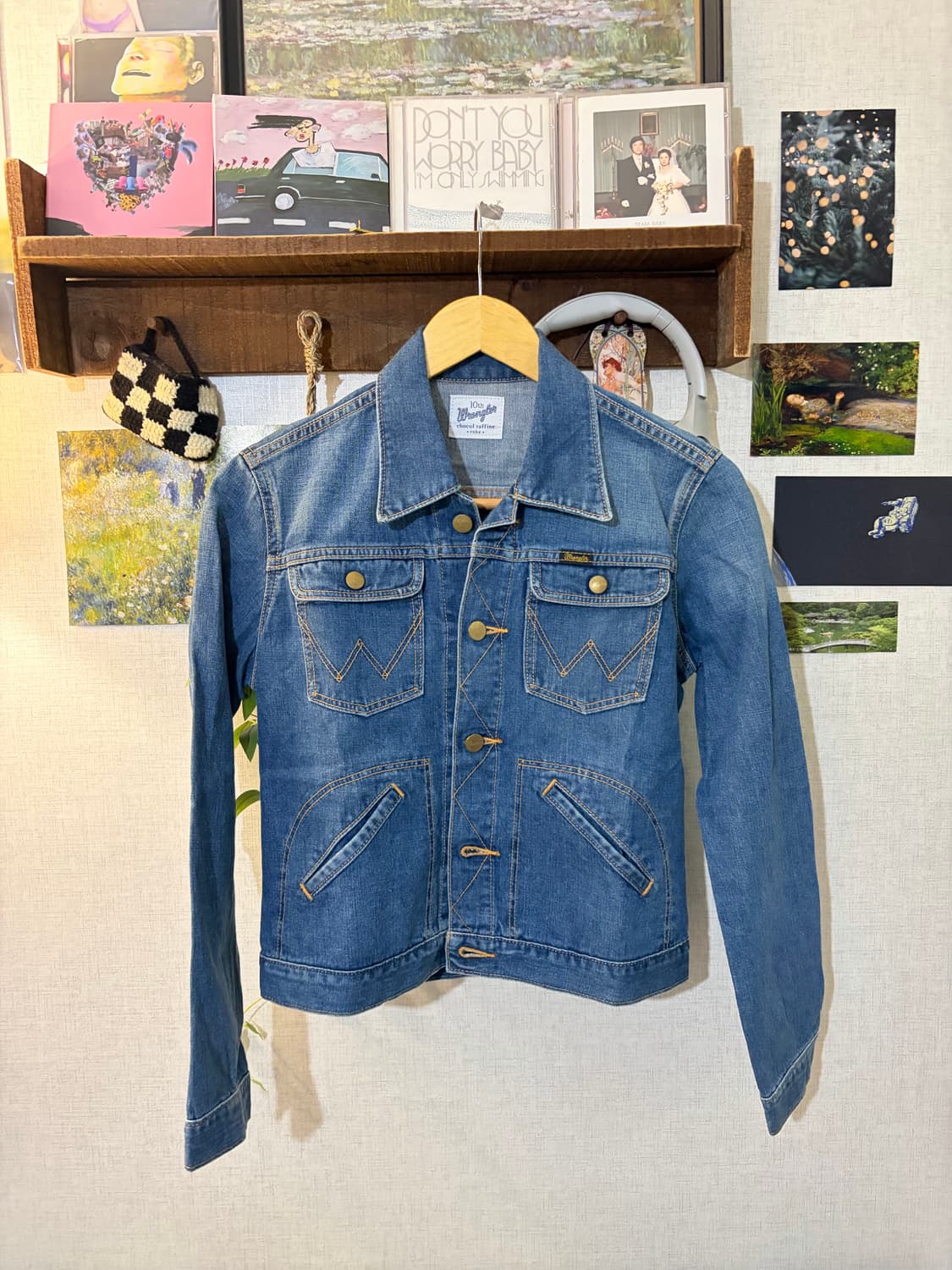 55) 랭글러 x chocol raffine 데님 자켓 청자켓 상품이미지1
