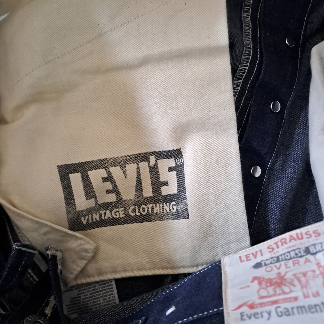 (택포) 리바이스 LVC 1912 엔지니어 오버롤 34 B312 상품이미지7