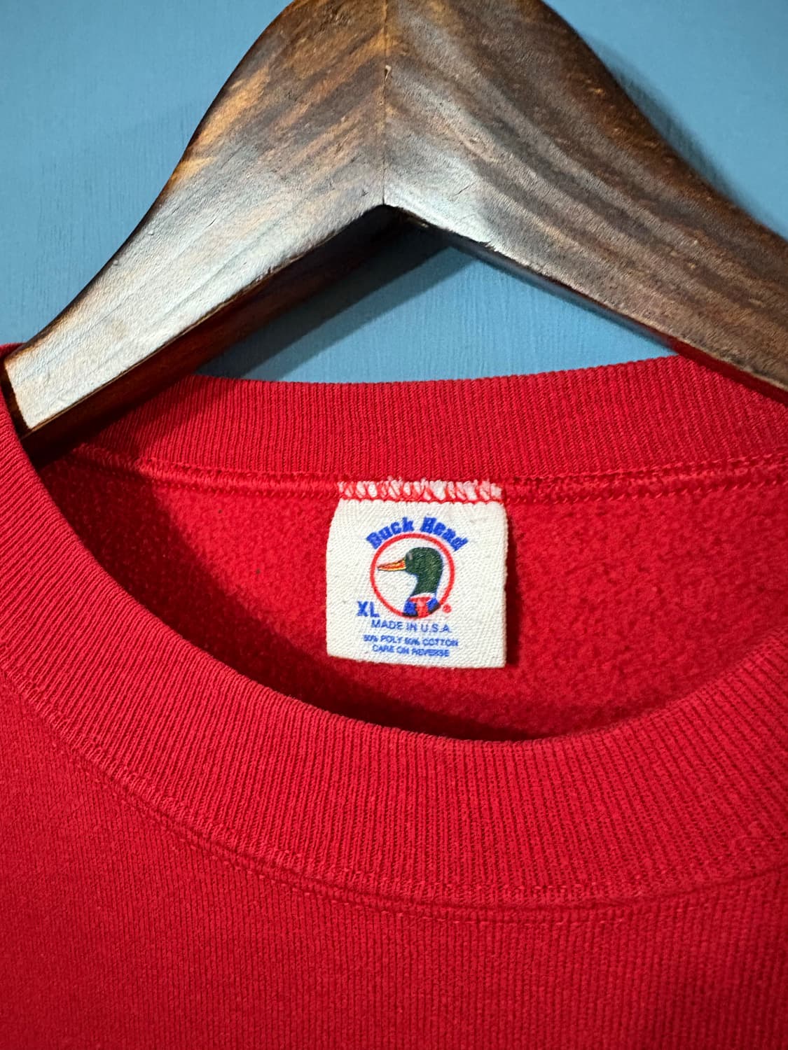 80-90' Duck head USA Sweatshirt.  상품이미지5