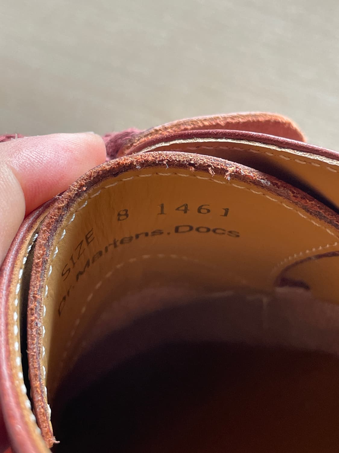 닥터마틴 1461 horween 한정판 상품이미지5