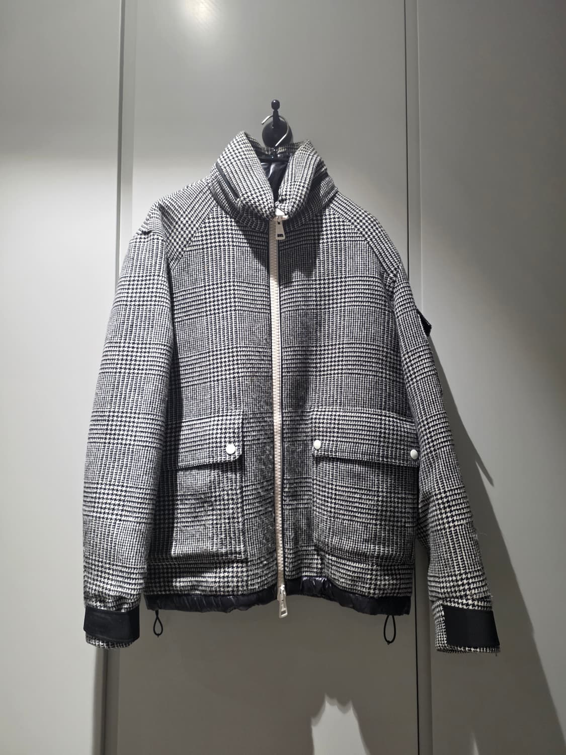 몽클레어 남성 체크 패딩 점퍼/ 3 상품이미지1