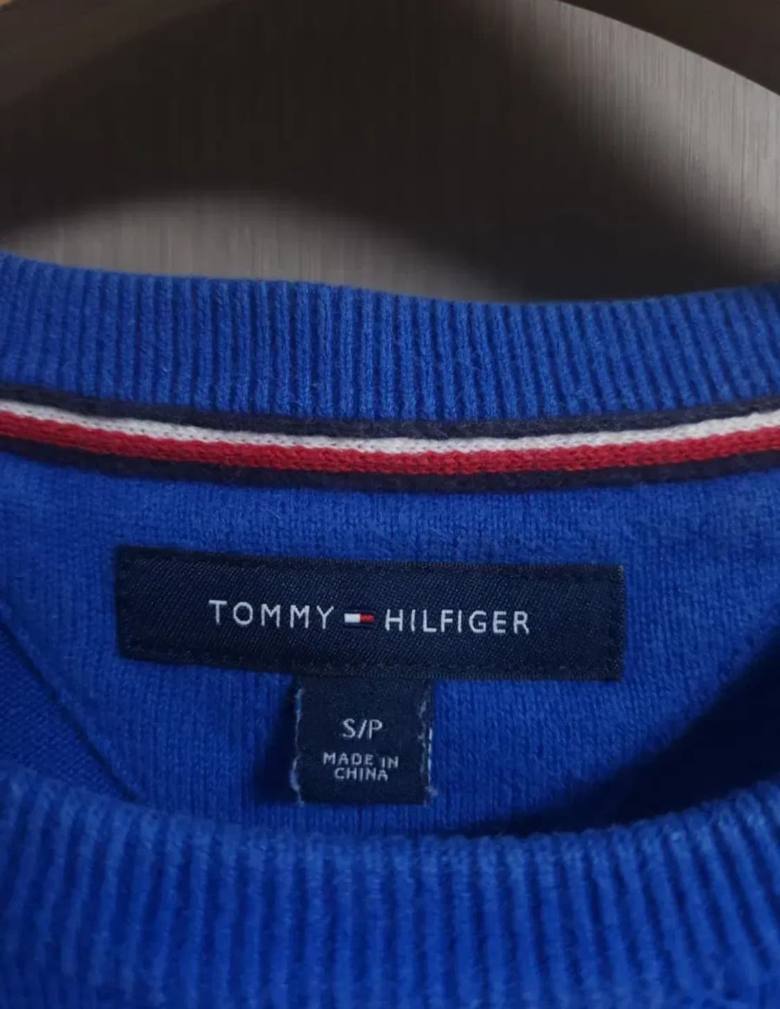 타미힐피거 컬러블록 니트티, SP 상품이미지3