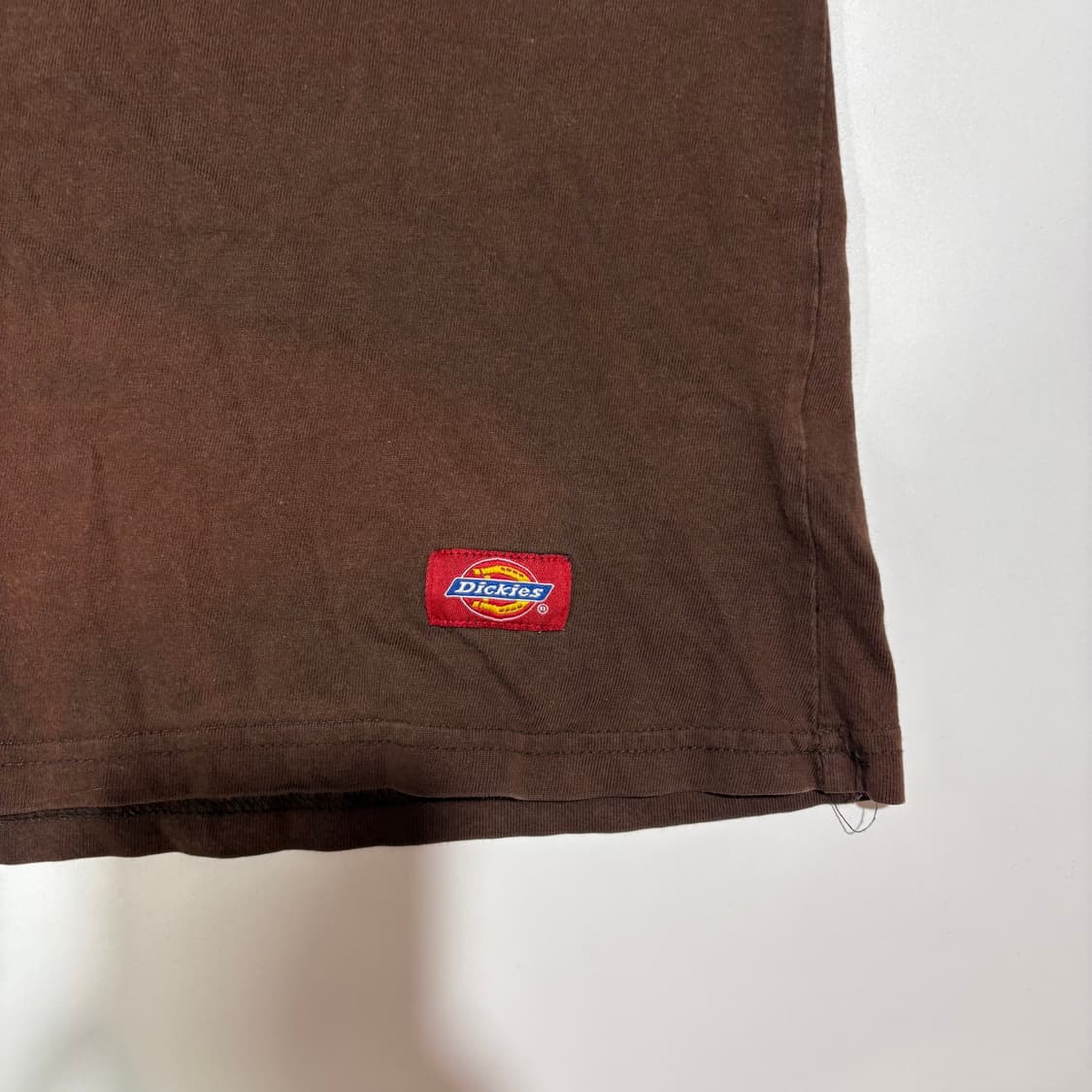 디키즈 브라운 빅로고 반팔티 상품이미지2