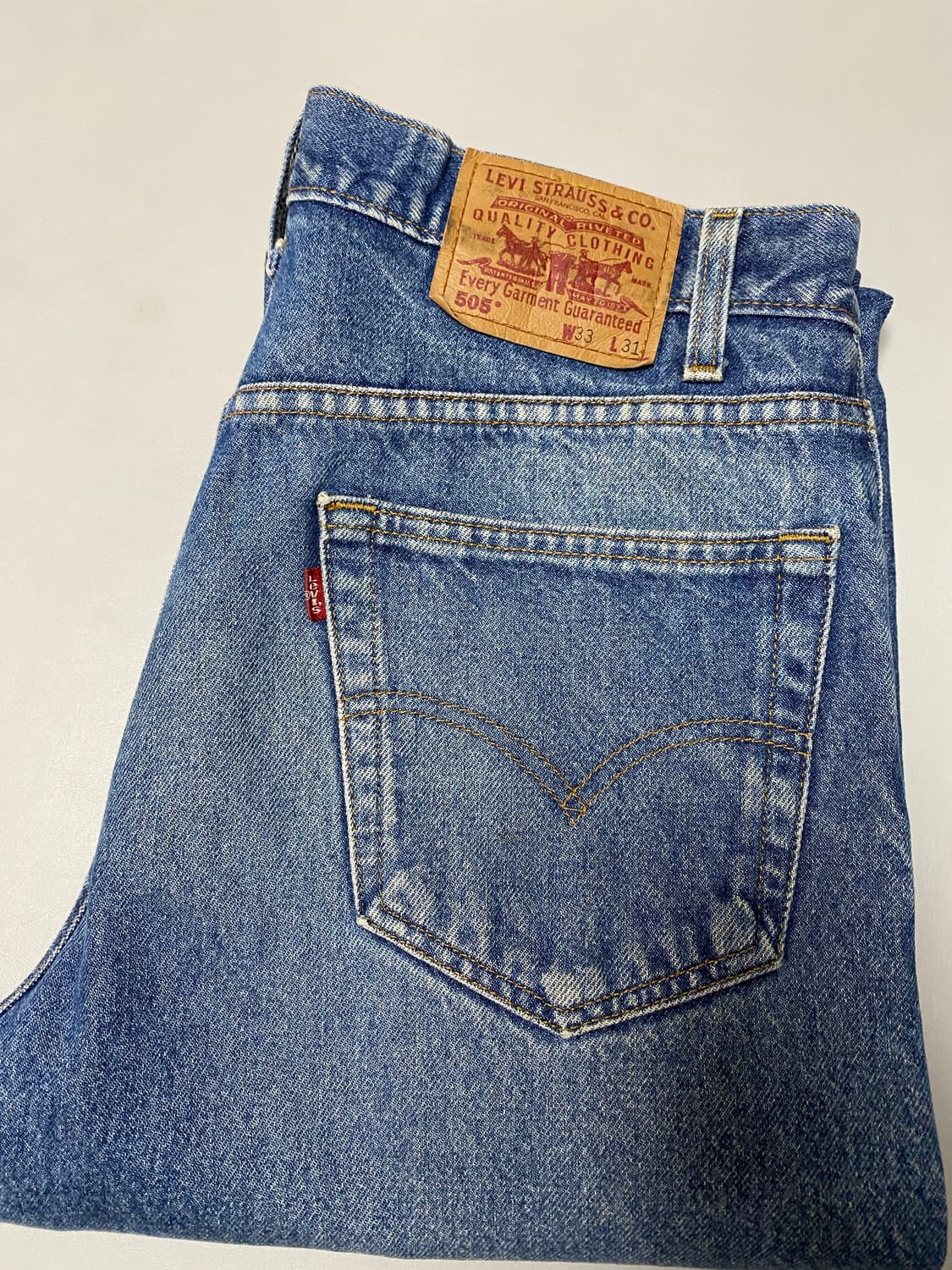 90s 리바이스 505 레귤러핏  W33 L31 상품이미지1