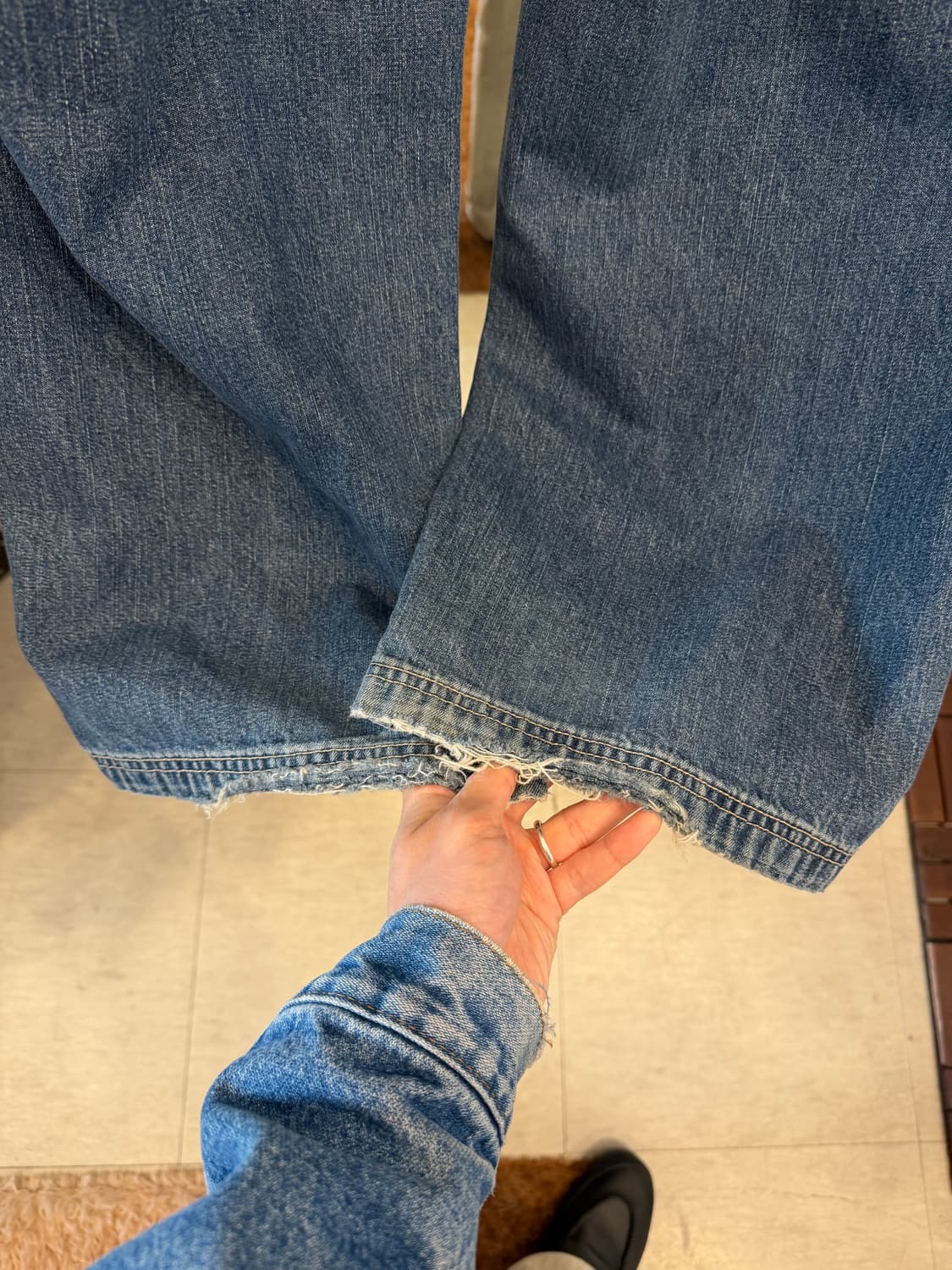 00s Timberland 팀버랜드 카펜터 데님 워크 팬츠 (34) 상품이미지8