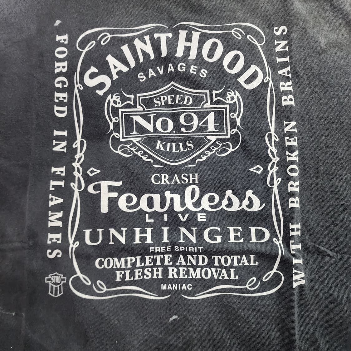 [XL] 세인트미카엘 X NBHD 네이버후드 세인트후드 티셔츠 상품이미지2