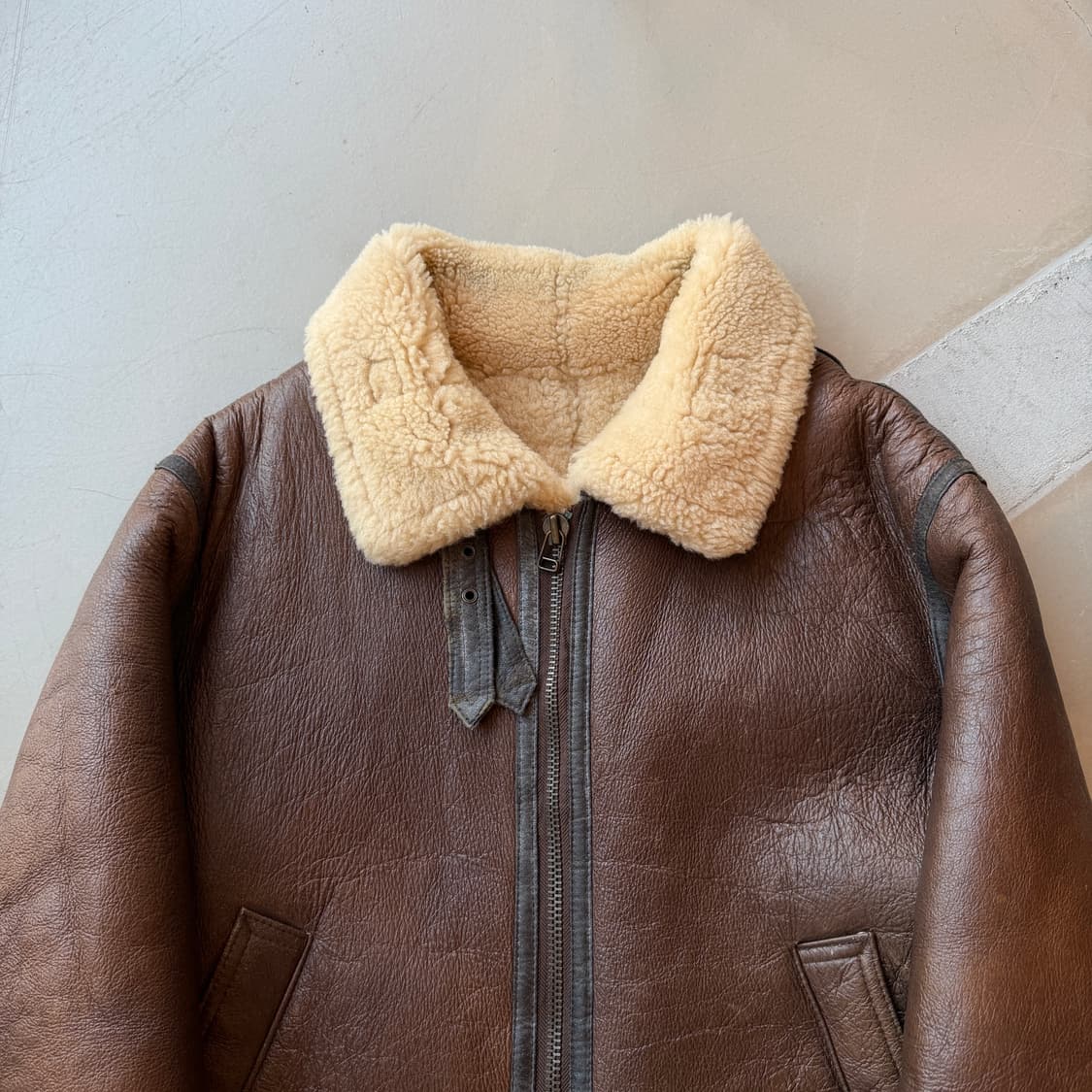 B-3 sheepsikn 무스탕 자켓 상품이미지3