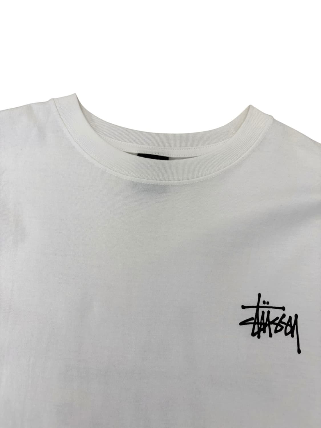 스투시 롱슬리브 긴팔티셔츠 화이트 (L) 상품이미지3