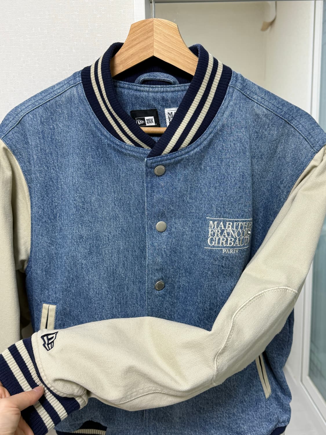 마리떼 프랑소와 저버 데님 바시티 재킷 상품이미지7