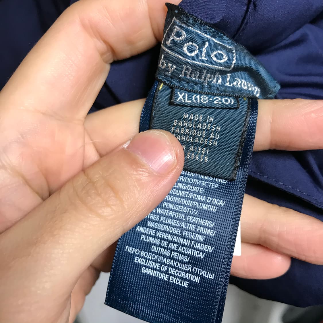 폴로 랄프로렌 양면 패딩조끼 상품이미지8