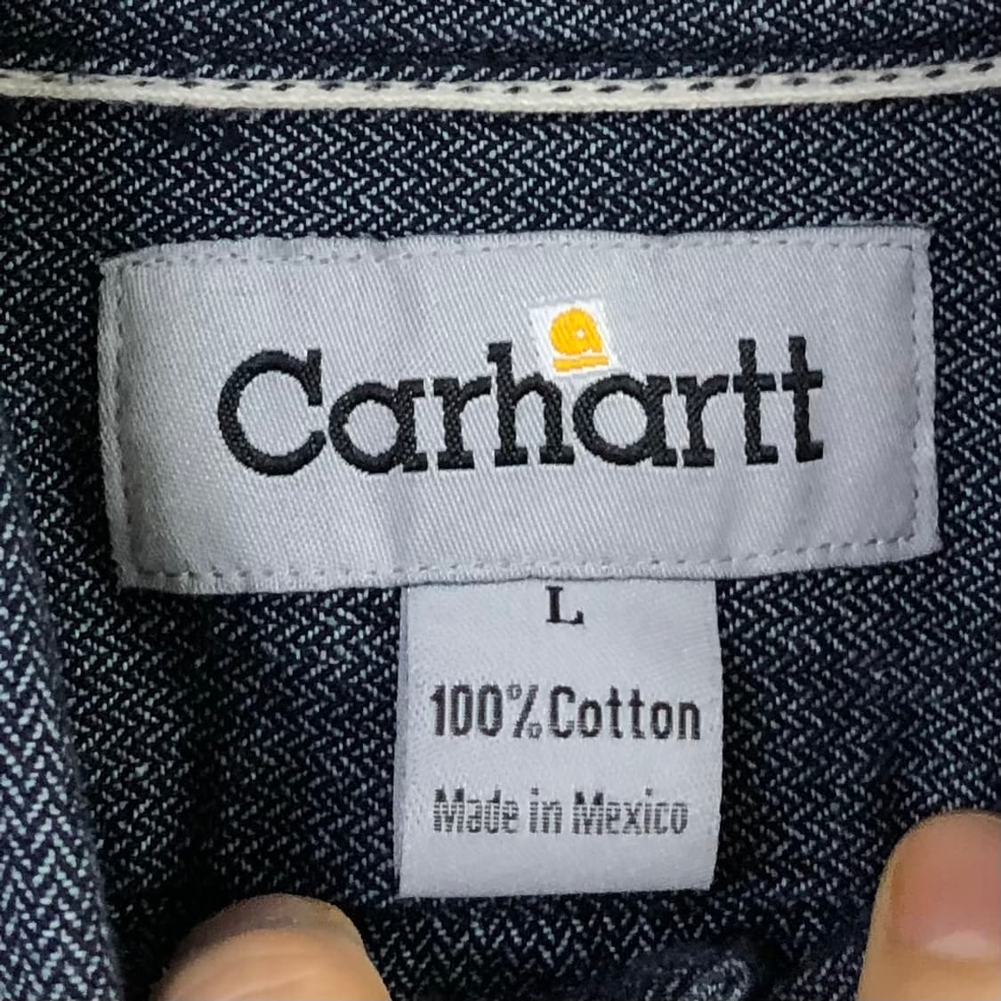 L 칼하트 데님 셔츠자켓 상품이미지3