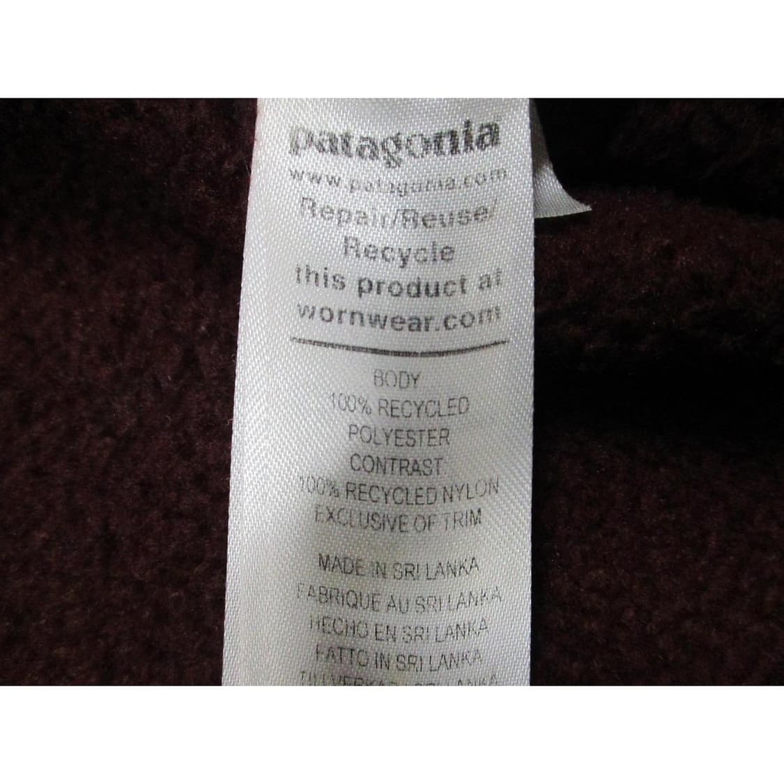 10FW 스페셜 에디션 파타고니아 레트로 파일 후디 플리스 브라운 상품이미지4