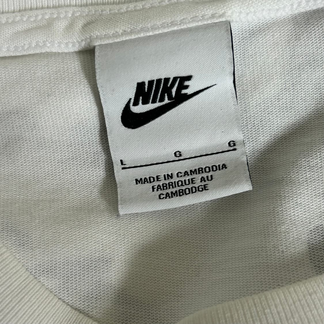 스투시 나이키 나투시 반팔 티셔츠 화이트 L  상품이미지8