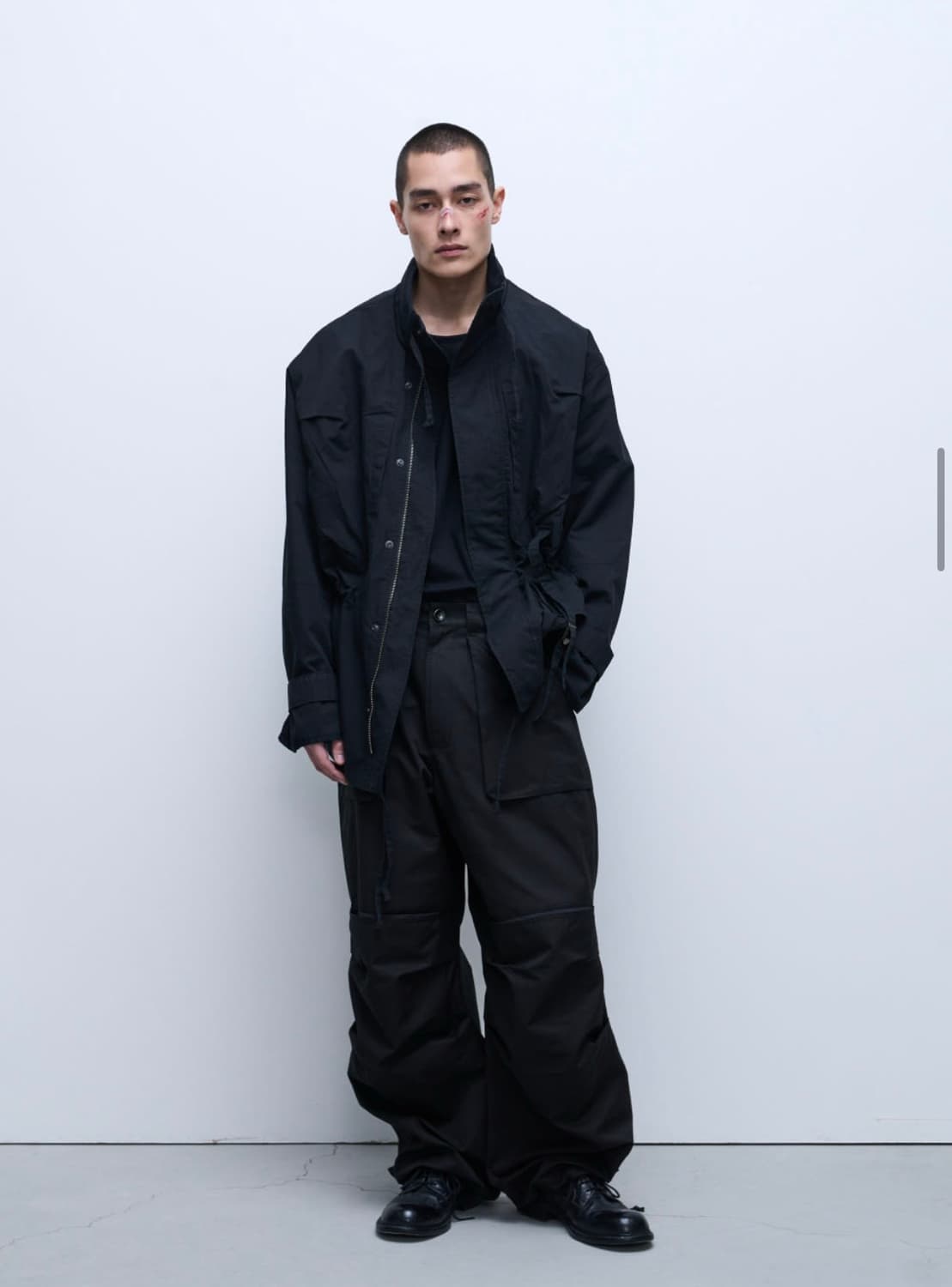 Etce STRAP FIELD JACKET BLACK XL 상품이미지3