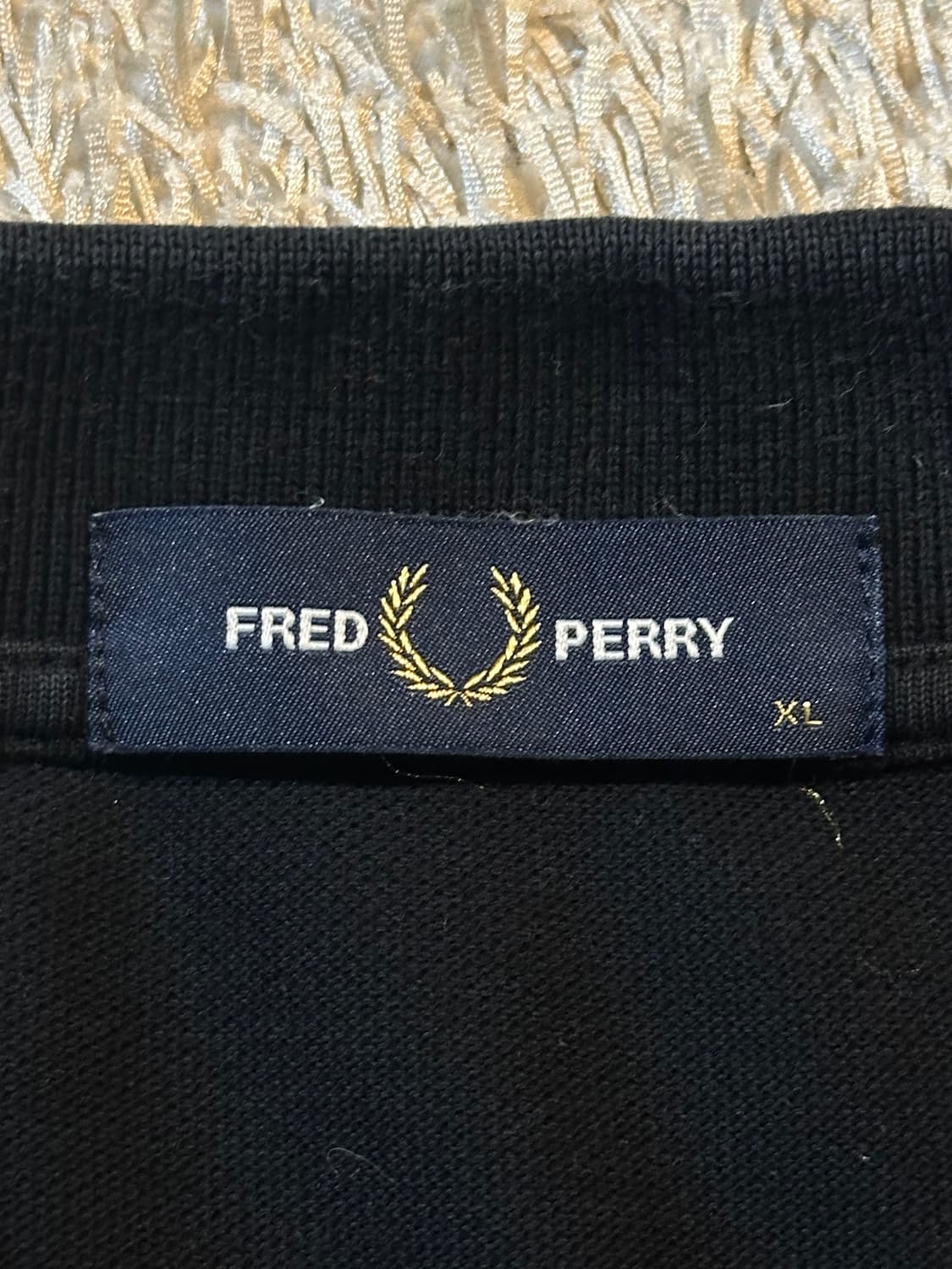 프레드페리 FREDPERRY 트윈 팁 PK 롱슬리브 긴팔 블랙 상품이미지4