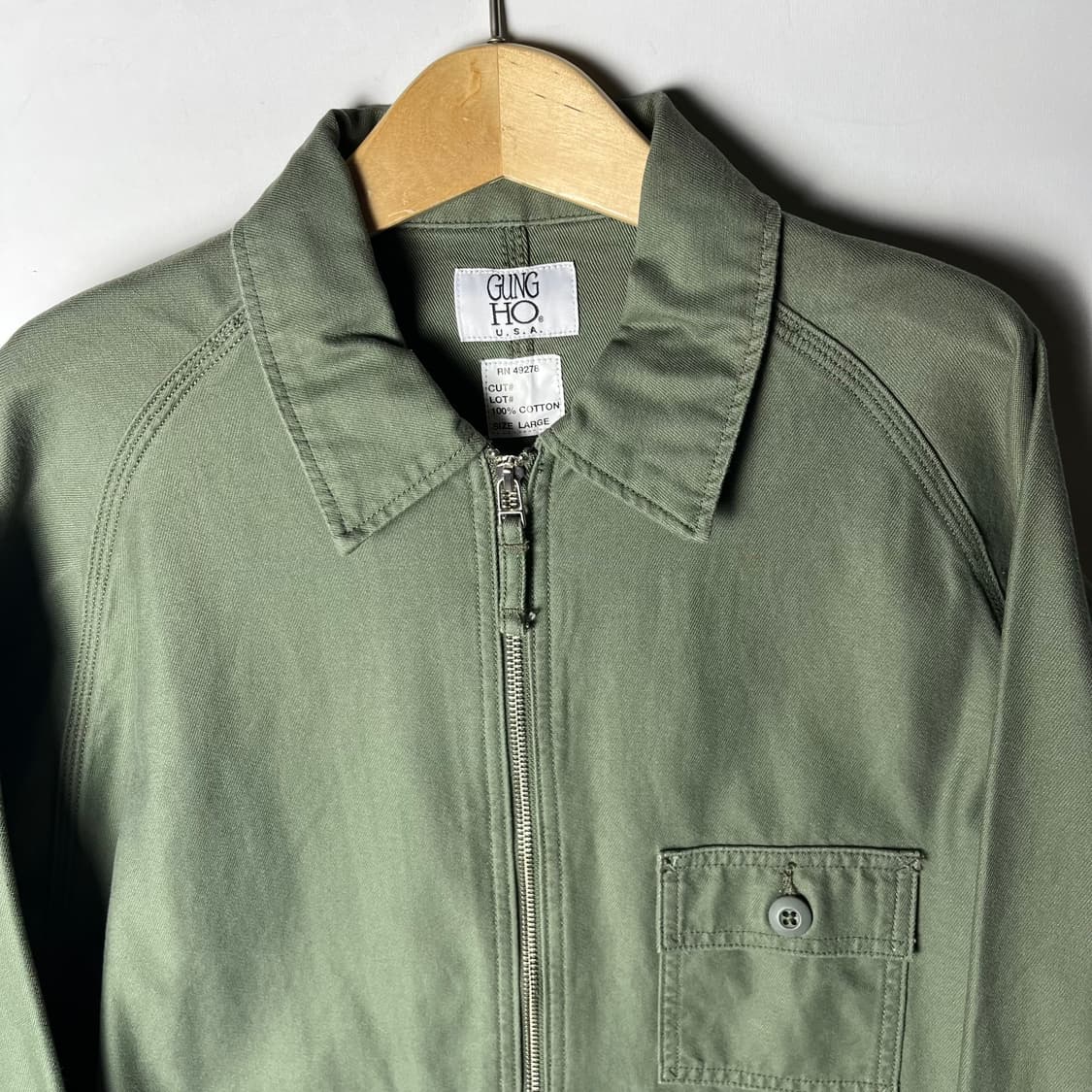 [GUNG HO] 궁호 올리브 워크자켓 상품이미지3
