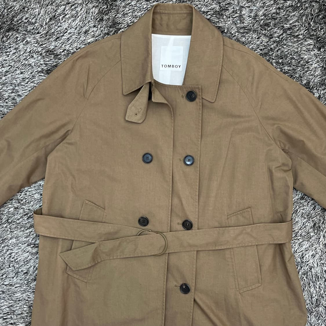 스튜디오톰보이 여성 벨티드 트렌치코트 (85-92-160) 상품이미지2