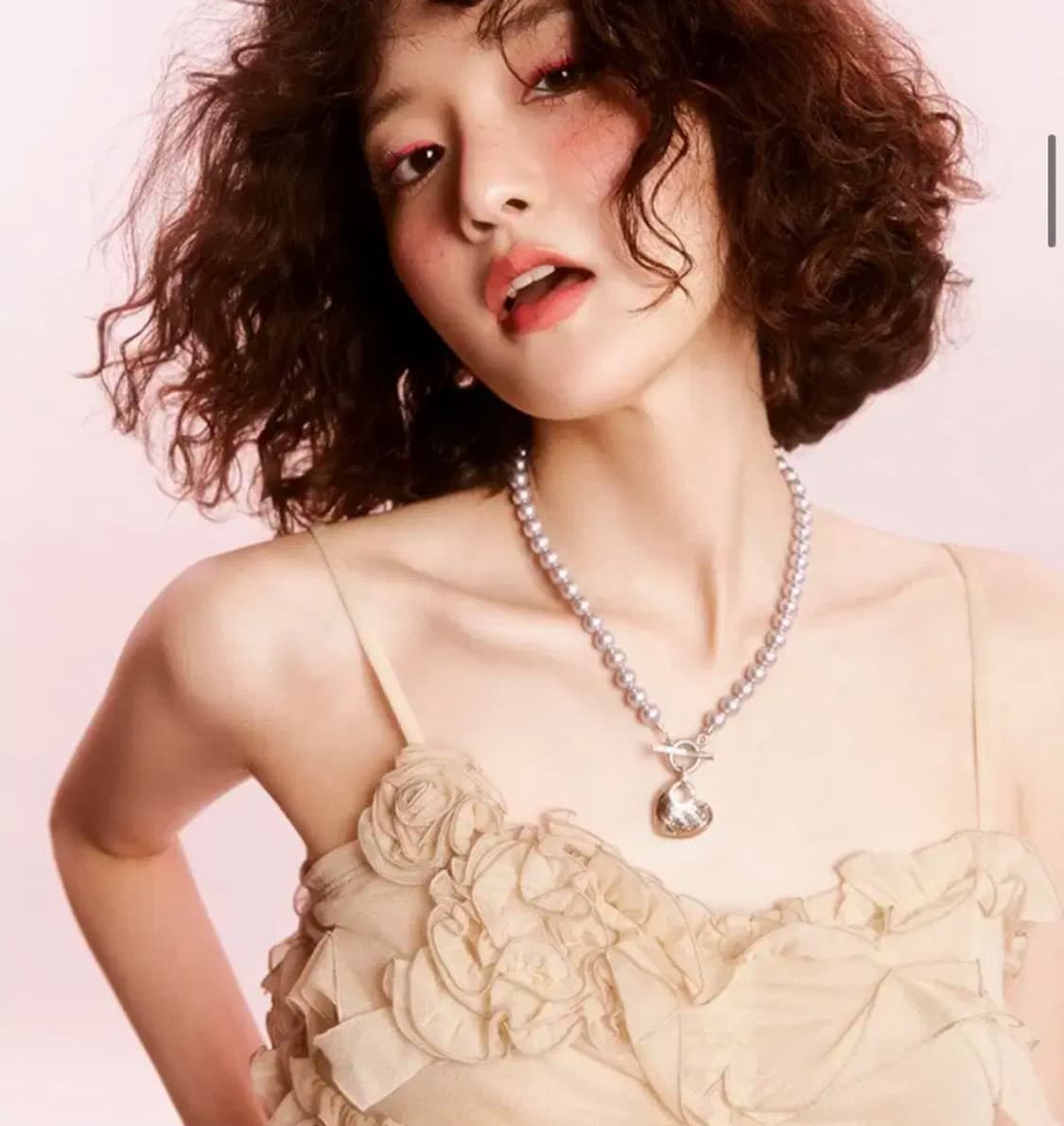 어거스트하모니 하트 진주목걸이 Heart Pearl 네크리스 상품이미지4