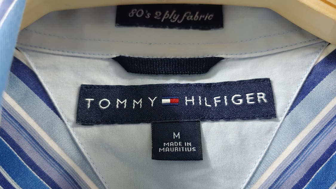 95 타미 스트라이프 셔츠 M 739 상품이미지4