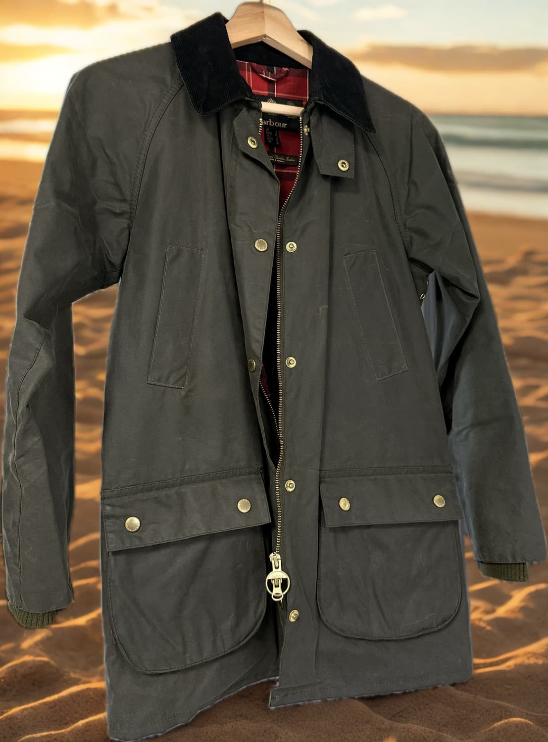 바버 비데일 자켓 EU34 상품이미지3