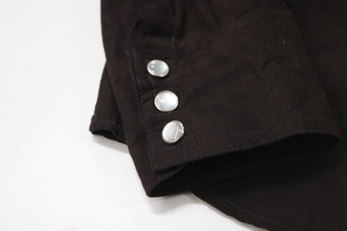 UNDER LEVEL 자개 스냅 버튼 웨스턴셔츠 상품이미지5