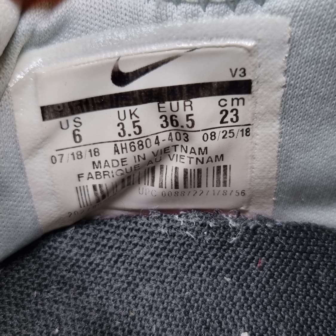 나이키 에어 허라취 시티로우 운동화230 상품이미지6