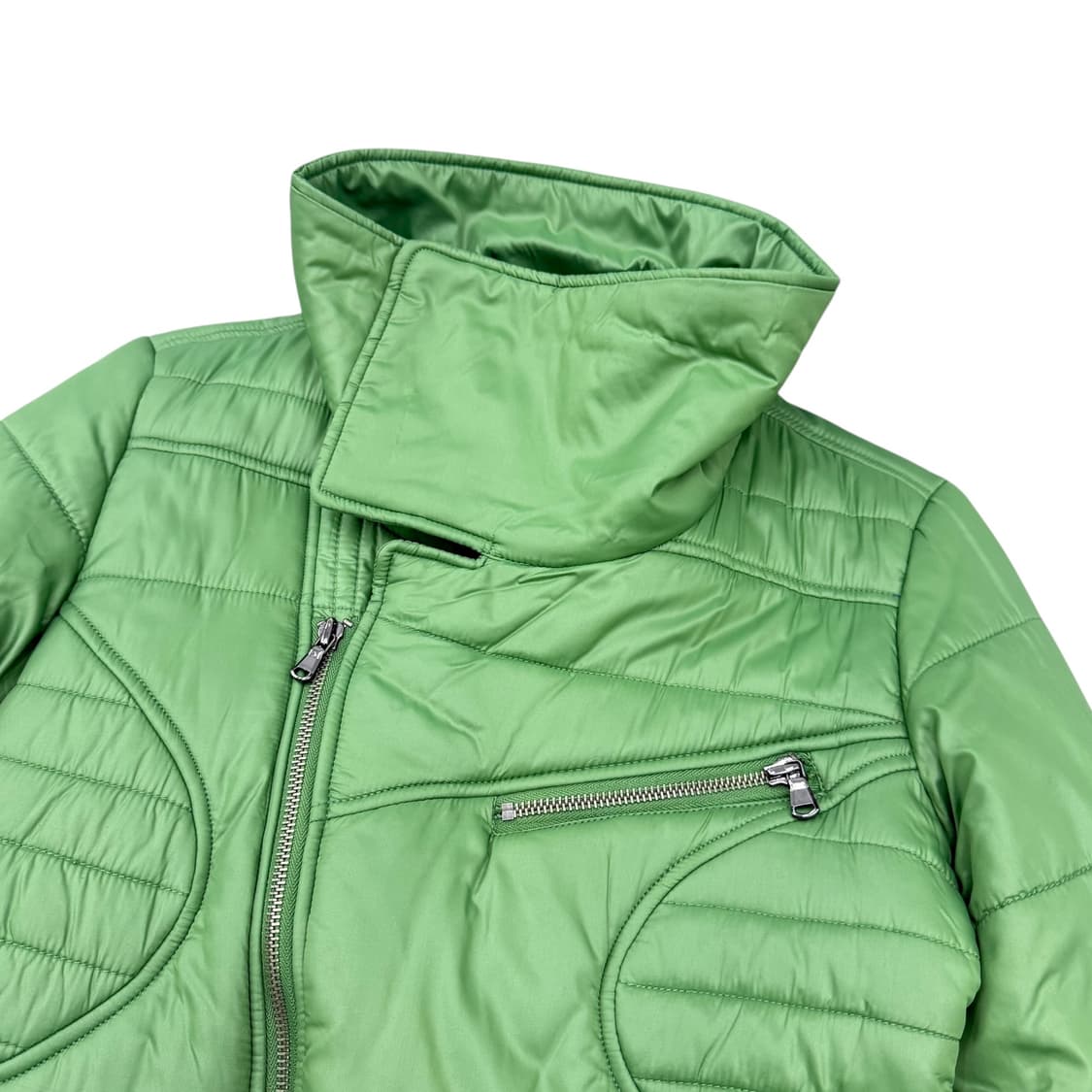 디젤 빈티지 바이커 하이넥 경량패딩 상품이미지6